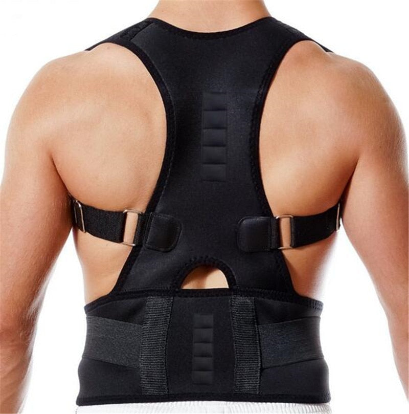 Cheap Posture Corrector for Men Women Back Brace Adjustable Straps Shoulder  Support Trainer