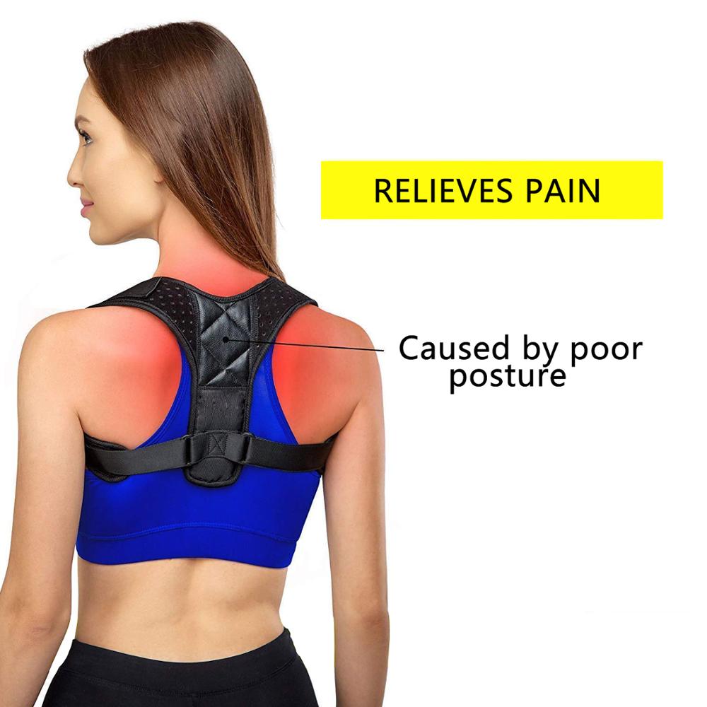 Adjustable Brace Support Belt Back Posture Corrector Clavicle Spine Ba –  Stay Beautiful