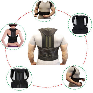 Posture Corrector for Men and Women Back Posture Brace Clavicle Support Stop Slouching and Hunching Adjustable Back Trainer - Stay Beautiful